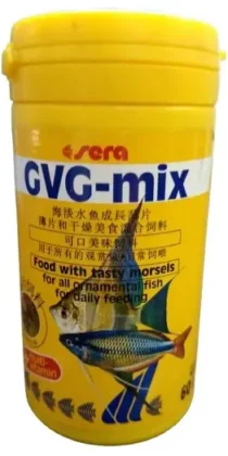 Sera GVG Mix — Premium Mixed Food for Tropical Aquarium Fish (60g)
