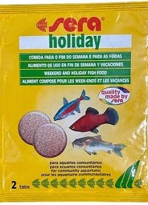 Sera Holiday Fish Food — Weekend & Vacation Tablets for Community Aquariums
