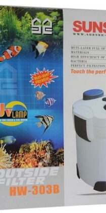 Sunsun HW 303B 9W UV External Canister Filter – Powerful Filtration for Aquariums up to 400L