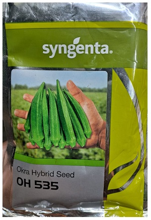 Syngenta OH 535 Okra Hybrid Seed — High-Yield Okra Variety (100g)