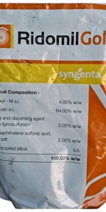 Syngenta Ridomil Gold Fungicide — Metalaxyl-M & Mancozeb Formula for Crop Protection (1kg)