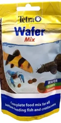 Tetra Wafer Mix — Balanced Nutrition for Bottom Feeders & Algae-Eating Fish