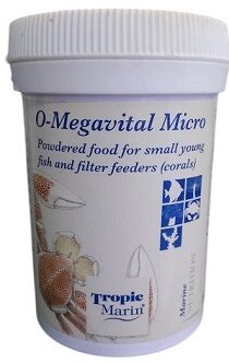 Tropic Marin Omegavital Micro — Balanced Diet for Young Marine Fish & Filter Feeders (60g)