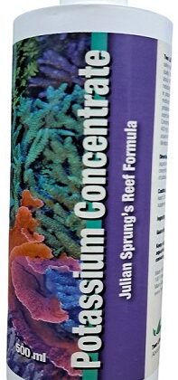 Two Little Fishies Potassium Concentrate — Essential Mineral Supplement for Reef Aquariums (500ml)