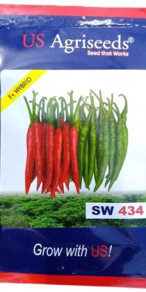 Us Agriseeds SW 434 Hybrid Hot Pepper Seeds