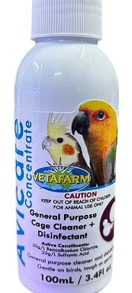 Vetafarm Avicare Concentrate — Bird Cage Cleaner & Disinfectant (100ml)