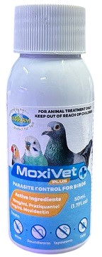 Vetafarm MoxiVet Plus — Parasite Control for Birds (50ml)