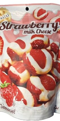 Waxixi Cheese Wrap Freeze Dried Natural Whole Strawberry