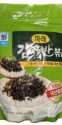 Korean Green Laver Seaweed Seasoning – Parae Kimjaban Bokkeum (70g)