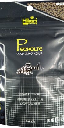 Hikari Peckolte Pleco Fish Food — Specialized Nutrition for Carnivorous Plecos (20g)